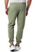 Alternative 9881 Mens Eco Fleece Dodgeball Sweatpants w/ Pockets Eco True Army Green Model Back