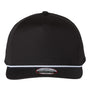 Imperial Hats Mens The Barnes Snapback Hat - Black