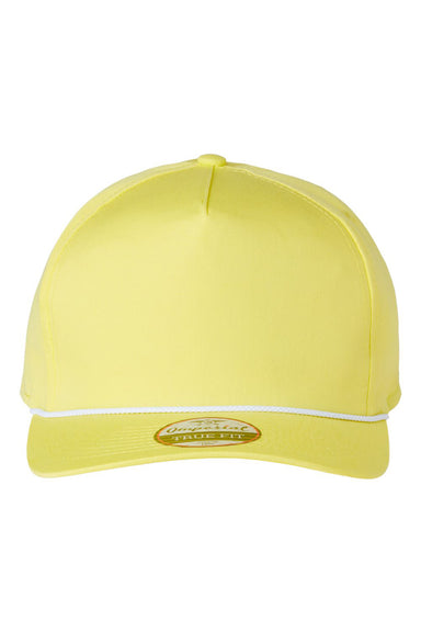Imperial 5056 Mens The Barnes Hat Sunshine Yellow/White Flat Front
