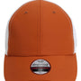 Imperial Mens The Original Sport Mesh Moisture Wicking Snapback Hat - Burnt Orange/White - NEW