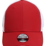 Imperial Hats Mens The Original Sport Mesh Moisture Wicking Snapback Hat - Cardinal Red/White - Closeout