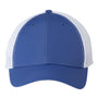 Imperial Hats Mens The Original Sport Mesh Moisture Wicking Snapback Hat - Cobalt Blue/White - Closeout