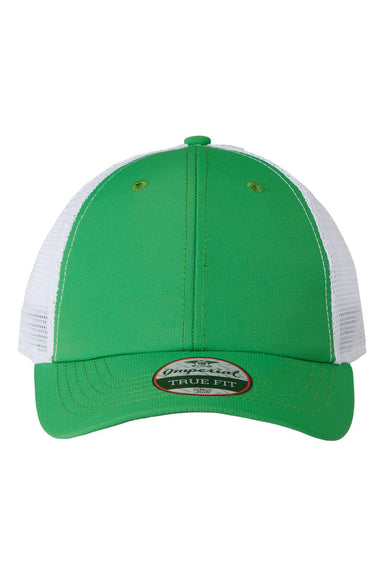 Imperial X210SM Mens The Original Sport Mesh Hat Grass Green/White Flat Front