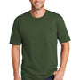 CornerStone Mens Short Sleeve Crewneck T-Shirt w/ Pocket - Dark Green - Closeout