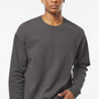 Tultex Mens Fleece Crewneck Sweatshirt - Charcoal Grey