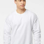 Tultex Mens Fleece Crewneck Sweatshirt - White