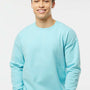 Tultex Mens Fleece Crewneck Sweatshirt - Purist Blue