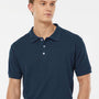 Tultex Mens Sport Short Sleeve Polo Shirt - Navy Blue