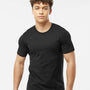 Tultex Mens Premium Short Sleeve Crewneck T-Shirt - Black - NEW