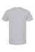 Tultex 502 Mens Premium Short Sleeve Crewneck T-Shirt Heather Grey Flat Back