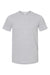 Tultex 502 Mens Premium Short Sleeve Crewneck T-Shirt Heather Grey Flat Front