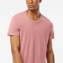 Tultex Mens Premium Short Sleeve Crewneck T-Shirt - Mauve - Closeout