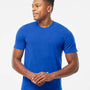 Tultex Mens Premium Short Sleeve Crewneck T-Shirt - Royal Blue - NEW