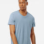 Tultex Mens Premium Short Sleeve Crewneck T-Shirt - Slate Blue - NEW
