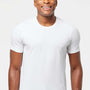 Tultex Mens Premium Short Sleeve Crewneck T-Shirt - White - Closeout