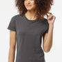 Tultex Womens Premium Short Sleeve Crewneck T-Shirt - Charcoal Grey - Closeout