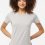 Tultex Womens Premium Short Sleeve Crewneck T-Shirt - Silver Grey - Closeout