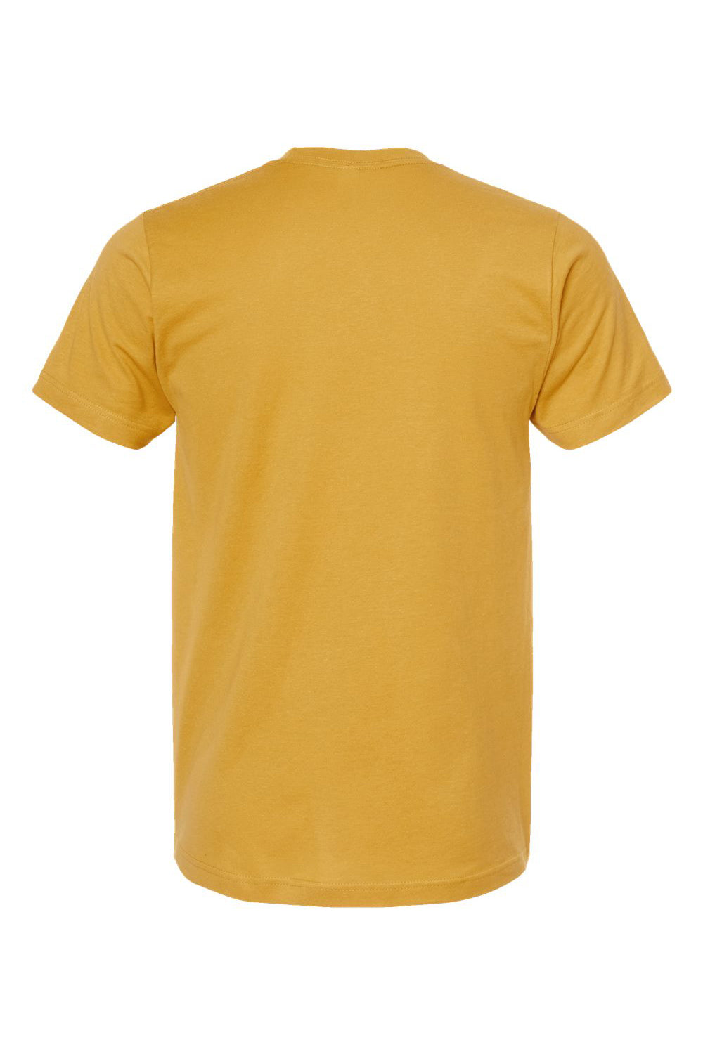 Tultex 202 Mens Fine Jersey Short Sleeve Crewneck T-Shirt Ginger Gold Flat Back