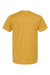 Tultex 202 Mens Fine Jersey Short Sleeve Crewneck T-Shirt Ginger Gold Flat Back