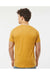 Tultex 202 Mens Fine Jersey Short Sleeve Crewneck T-Shirt Ginger Gold Model Back