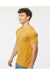 Tultex 202 Mens Fine Jersey Short Sleeve Crewneck T-Shirt Ginger Gold Model Side