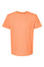 Tultex 202 Mens Fine Jersey Short Sleeve Crewneck T-Shirt Heather Cantaloupe Orange Flat Front