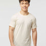 Tultex Mens Fine Jersey Short Sleeve Crewneck T-Shirt - Natural - NEW