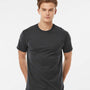 Tultex Mens Fine Jersey Short Sleeve Crewneck T-Shirt - Coal Grey - NEW