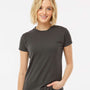Tultex Womens Fine Jersey Slim Fit Short Sleeve Crewneck T-Shirt - Charcoal Grey - NEW