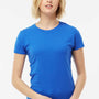 Tultex Womens Fine Jersey Slim Fit Short Sleeve Crewneck T-Shirt - Royal Blue