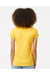 Tultex 213 Womens Fine Jersey Slim Fit Short Sleeve Crewneck T-Shirt Sunshine Yellow Model Back