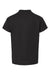 Tultex 235 Youth Fine Jersey Short Sleeve Crewneck T-Shirt Black Flat Back