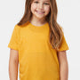 Tultex Youth Fine Jersey Short Sleeve Crewneck T-Shirt - Heather Mellow Yellow