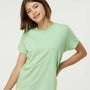 Tultex Youth Fine Jersey Short Sleeve Crewneck T-Shirt - Heather Neo Mint Green - NEW