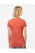 Tultex 240 Womens Poly-Rich Short Sleeve Crewneck T-Shirt Heather Orange Model Back