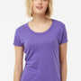 Tultex Womens Short Sleeve Crewneck T-Shirt - Lilac Purple - Closeout