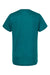 Tultex 254 Mens Short Sleeve Crewneck T-Shirt Jade Green Flat Back