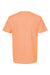 Tultex 290 Mens Jersey Short Sleeve Crewneck T-Shirt Cantaloupe Orange Flat Back