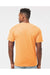 Tultex 290 Mens Jersey Short Sleeve Crewneck T-Shirt Cantaloupe Orange Model Back