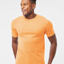 Tultex Mens Jersey Short Sleeve Crewneck T-Shirt - Cantaloupe Orange - NEW