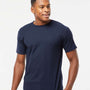 Tultex Mens Jersey Short Sleeve Crewneck T-Shirt - Navy Blue - NEW