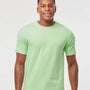 Tultex Mens Jersey Short Sleeve Crewneck T-Shirt - Neo Mint Green - NEW