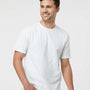 Tultex Mens Jersey Short Sleeve Crewneck T-Shirt - White - NEW