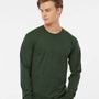 Tultex Mens Jersey Long Sleeve Crewneck T-Shirt - Hunter Green - NEW