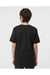 Tultex 295 Youth Jersey Short Sleeve Crewneck T-Shirt Black Model Back