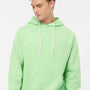Tultex Mens Fleece Hooded Sweatshirt Hoodie w/ Pouch Pocket - Neo Mint Green