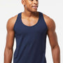 Tultex Mens Fine Jersey Tank Top - Navy Blue