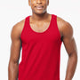 Tultex Mens Fine Jersey Tank Top - Red