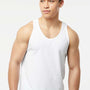 Tultex Mens Fine Jersey Tank Top - White