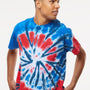 Colortone Mens Short Sleeve Crewneck T-Shirt - Independence